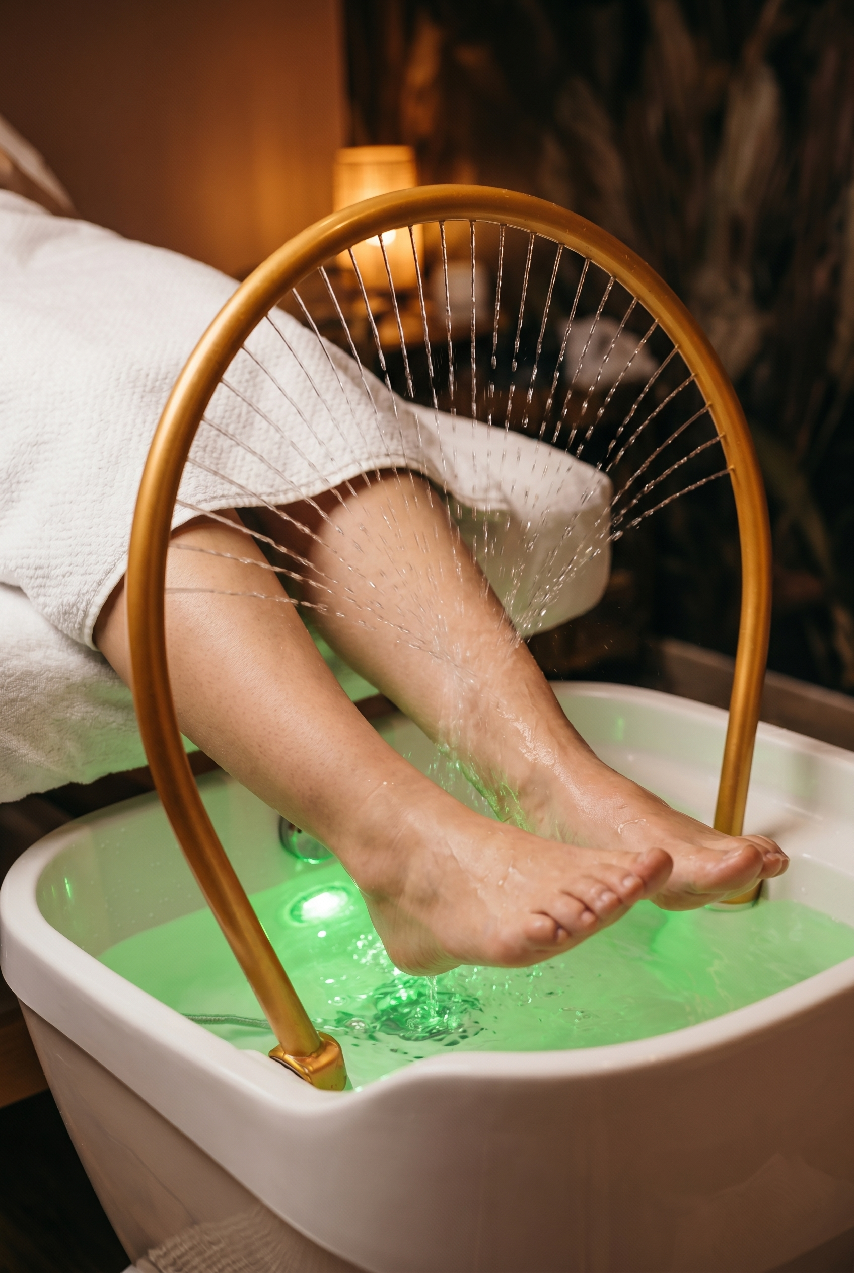 Foot Spa – belebendes Fußbad mit Licht und Sprudel